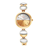 Titan Raga Delight Two Toned Dial Analog Metal Strap Watch for Women