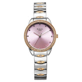 Titan Raga Showstopper Quartz Analog Purple Dial Women’s Watch | Two-Tone Metal Bracelet | 95281KM01