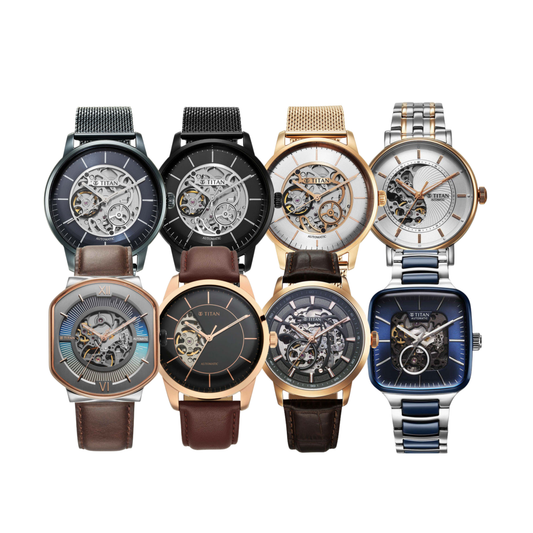 Titan Skeletal Automatic Watches: Discovering the Art of Mechanical Time