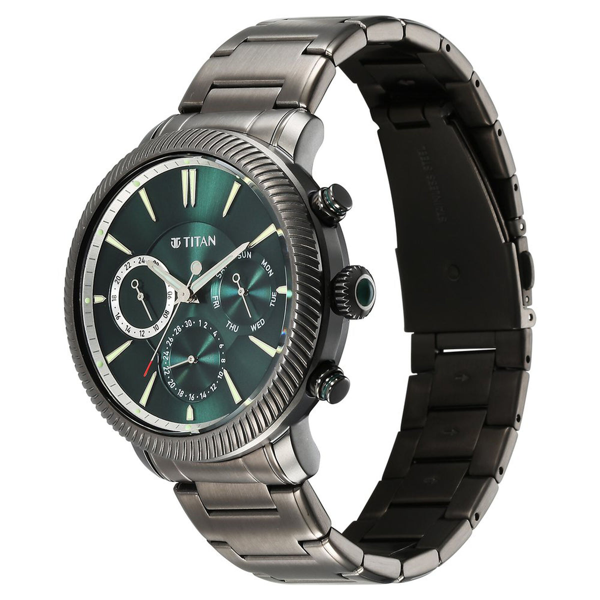Titan Aoraki — Green Stainless Steel, view 4