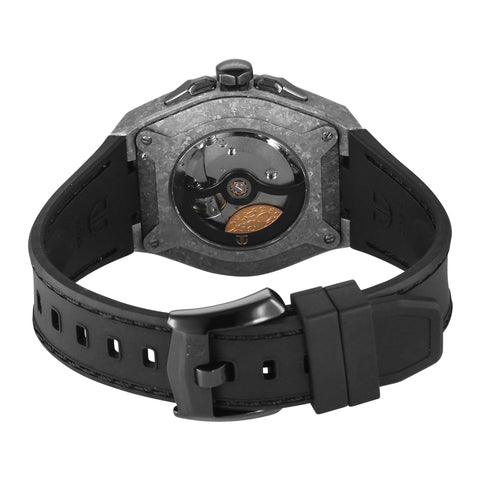 Titan Stellar Wandering Hour Automatic Grey Dial Men’s Watch | Crystallized Titanium Case | FKM Strap | 10029KP01