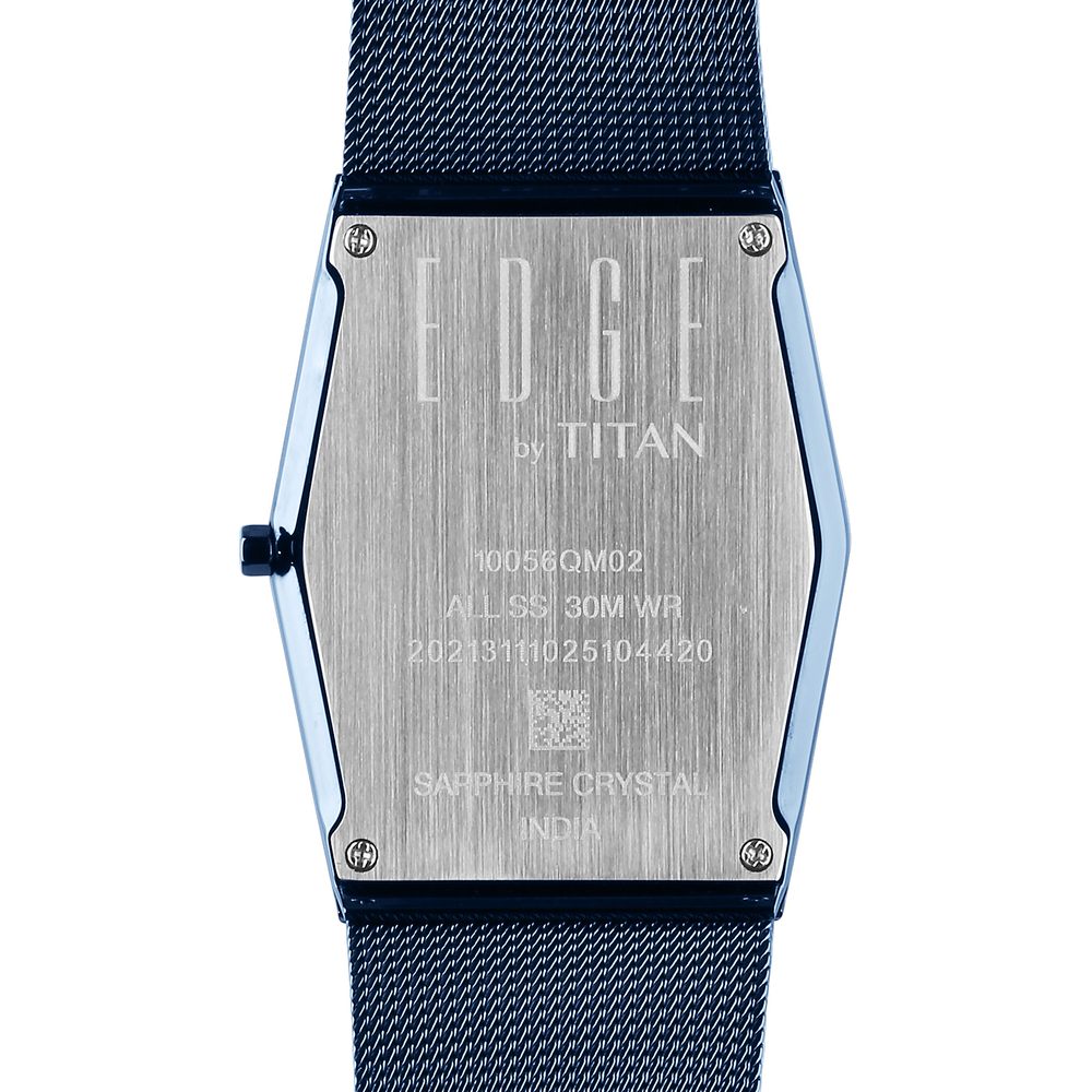 Titan Solace — Blue Stainless Steel, view 7