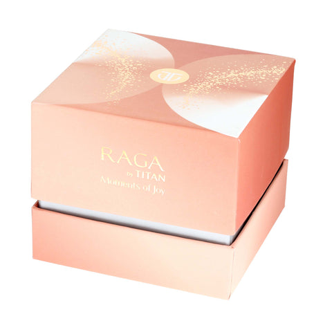 Raga Women's Grace Watch: Mother of Pearl Dial & Ornate Bracelet