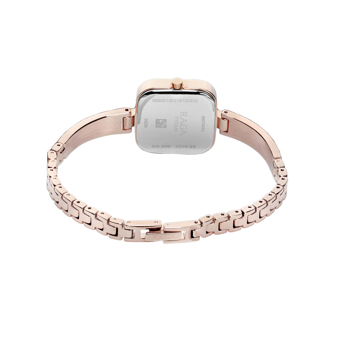 Titan Raga Viva Rose Gold Dial Women Watch With Metal Strap
