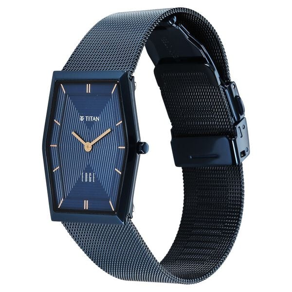 Titan Solace — Blue Stainless Steel II