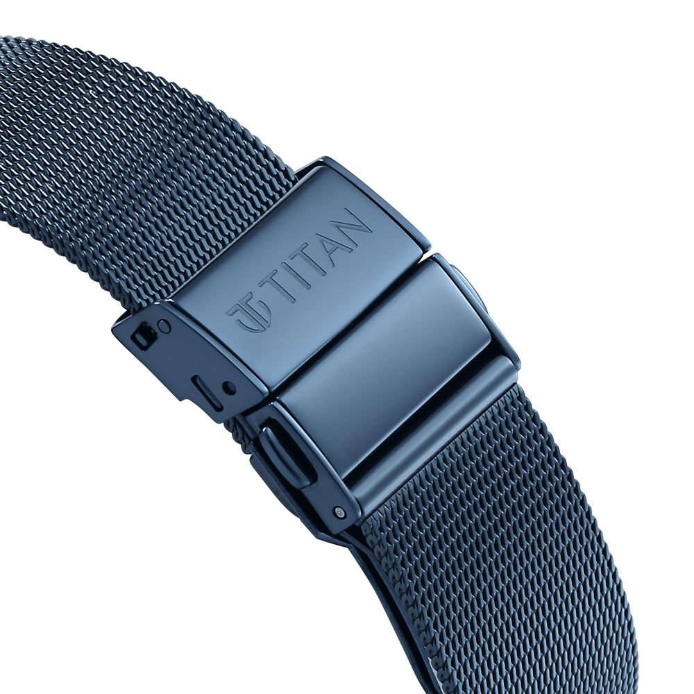 Titan Solace — Blue Stainless Steel II, view 5