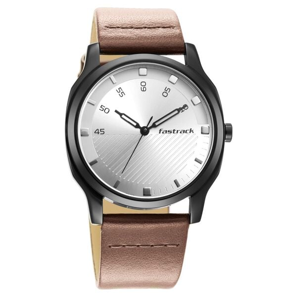 Fastrack Flux — Silver Leather