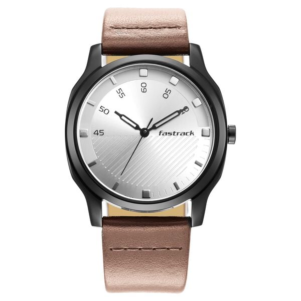 Fastrack Flux — Silver Leather