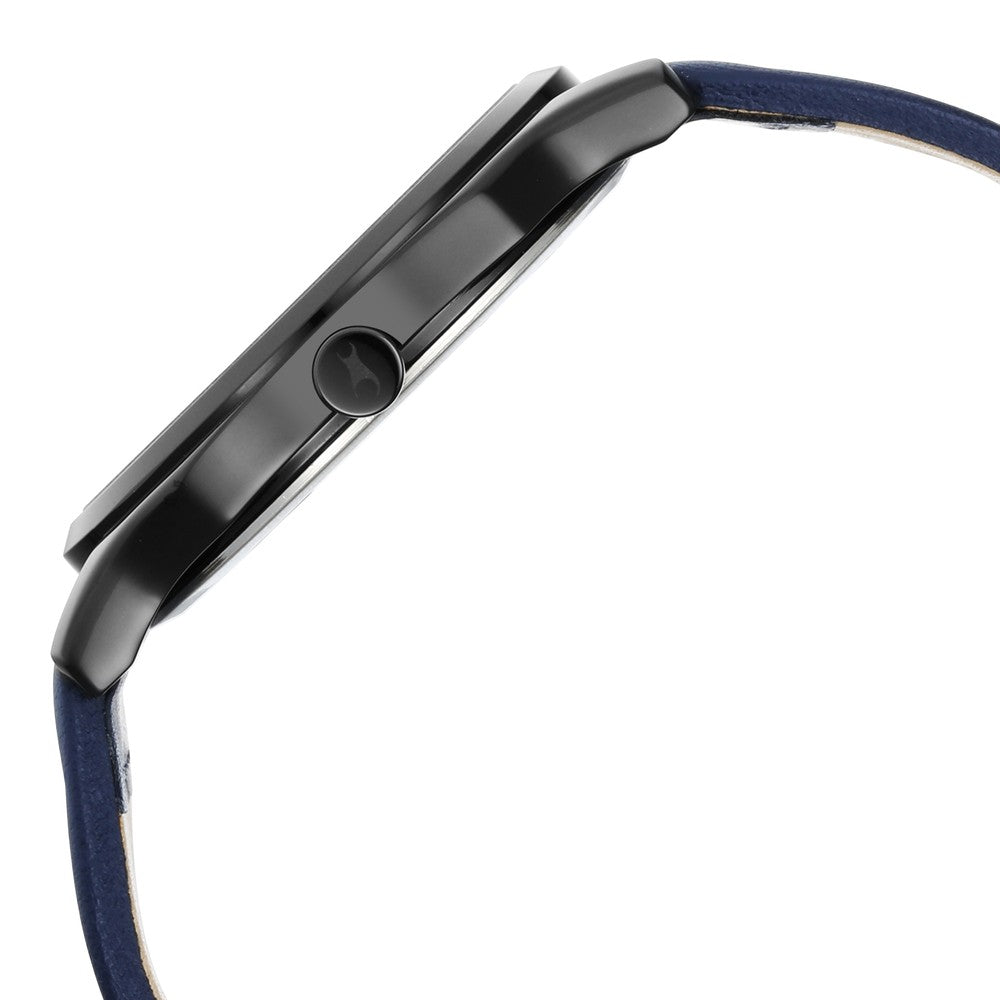 Fastrack Flux — Blue Leather, view 5