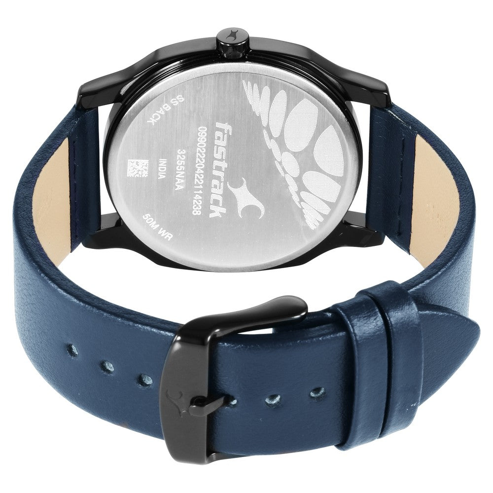 Fastrack Flux — Blue Leather, view 6