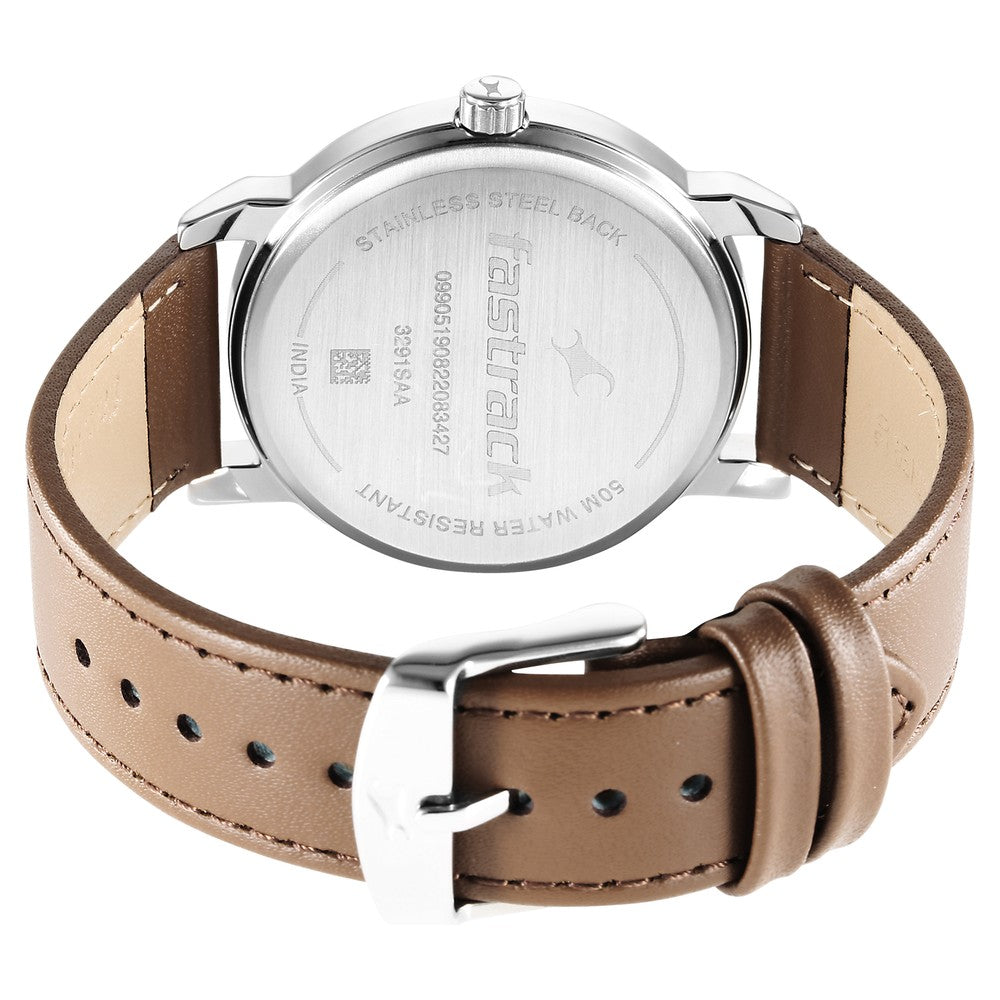 Fastrack Flux — Grey Leather, view 5