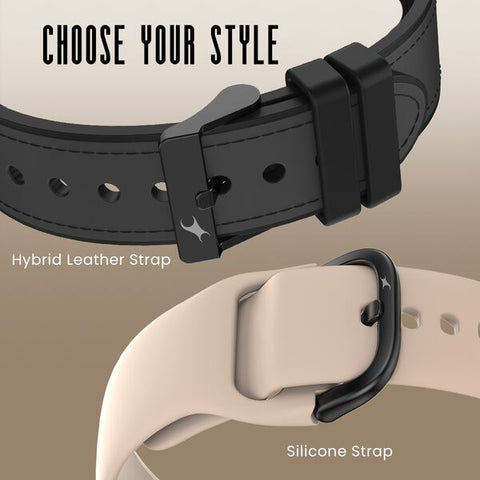 Fastrack Sleek Smartwatch 1.32" inch AMOLED Display, Sleek Design, Functional Crown, QR Hub, Multiple Menu Styles
