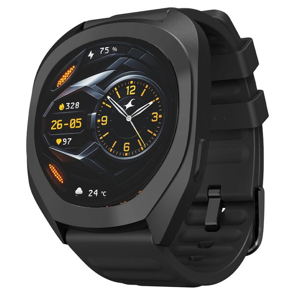 Fastrack Cosmix Smartwatch 1.32" inch AMOLED Display, Cosmic Drive Inspired Case Design, AI Watcface , AI Chat, IP68