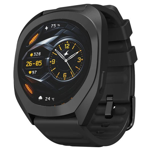 Fastrack Cosmix Smartwatch 1.32" inch AMOLED Display, Cosmic Drive Inspired Case Design, AI Watcface , AI Chat, IP68