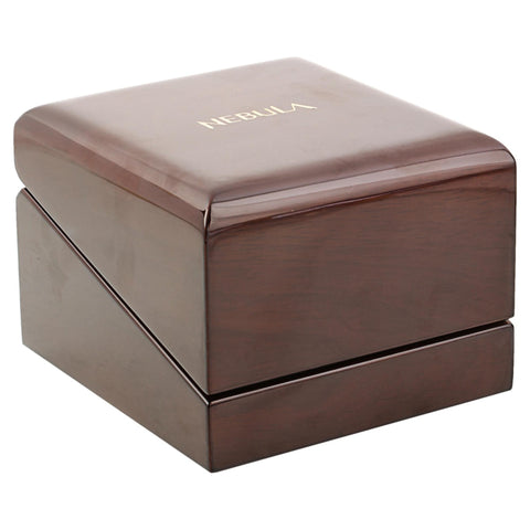 Titan Nebula Vintage 18k Gold Analog Leather Strap Watch for Men | 620DL03