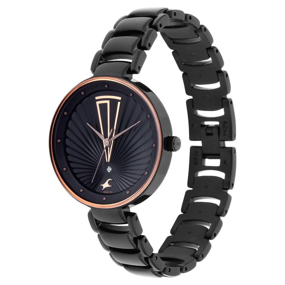 Fastrack Ruffle — Black, view 4