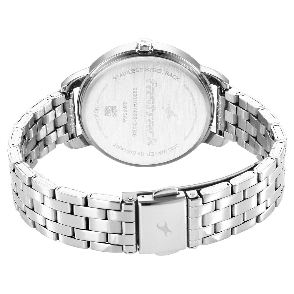 Fastrack Flux — Silver Metal, view 5