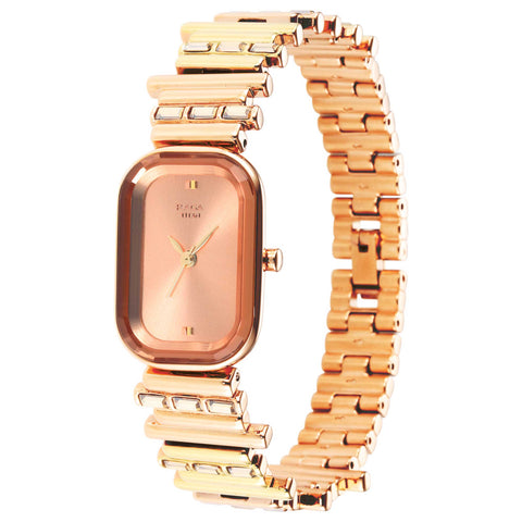 Titan Raga Love All Quartz Analog Rose Gold Dial Women’s Watch | Metal Bracelet | 95154KM01