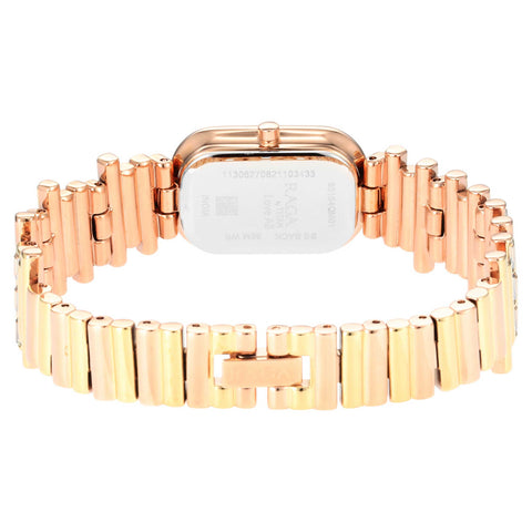 Titan Raga Love All Quartz Analog Rose Gold Dial Women’s Watch | Metal Bracelet | 95154KM01