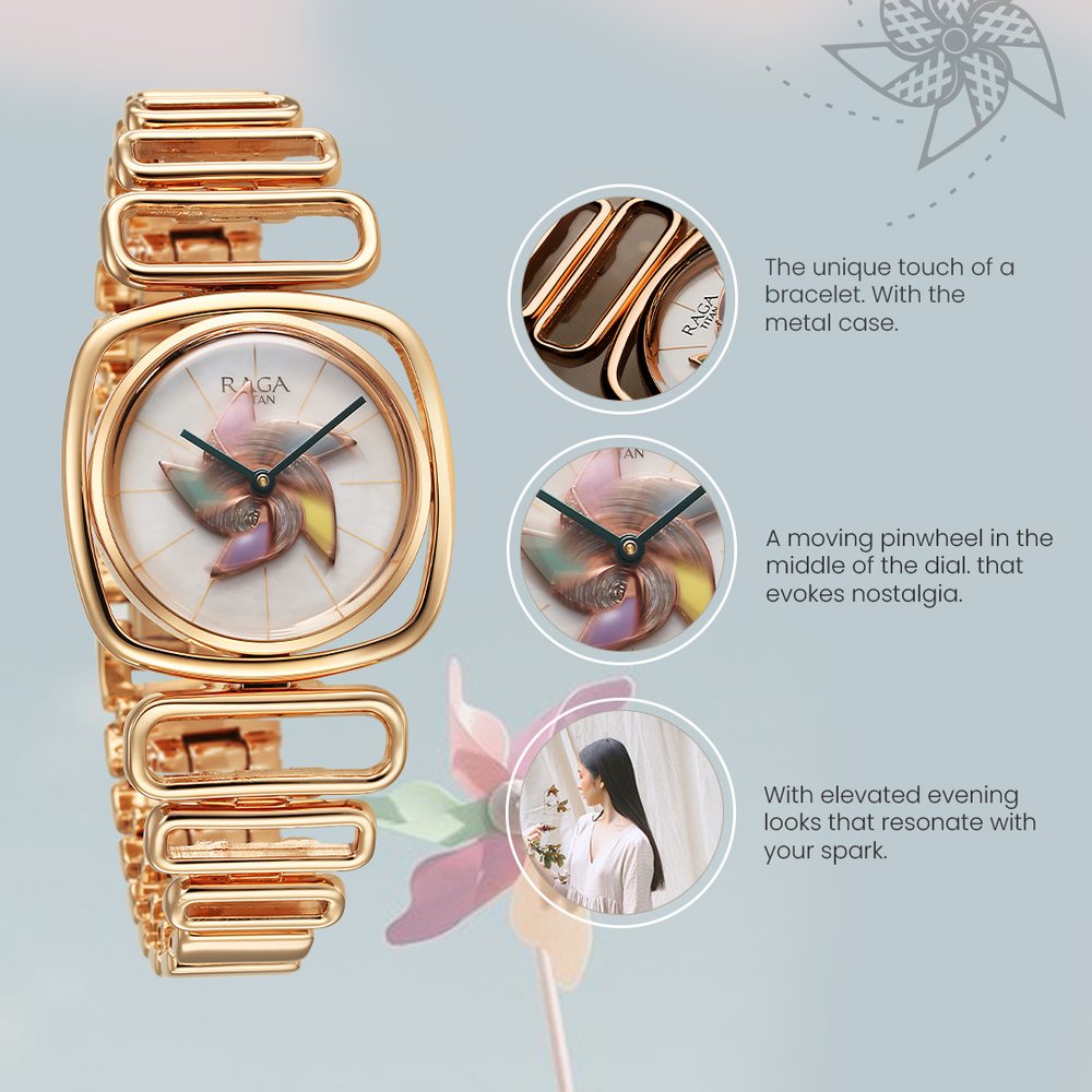 Titan Raga Memoire — Mother of Pearl, view 2