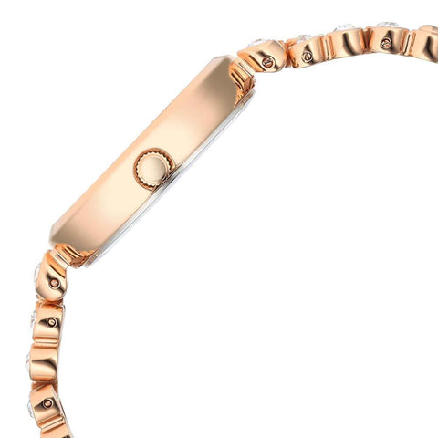 Titan Raga Showstopper Quartz Analog Rose Gold Dial Women’s Watch | Metal Bracelet | 95262WM01
