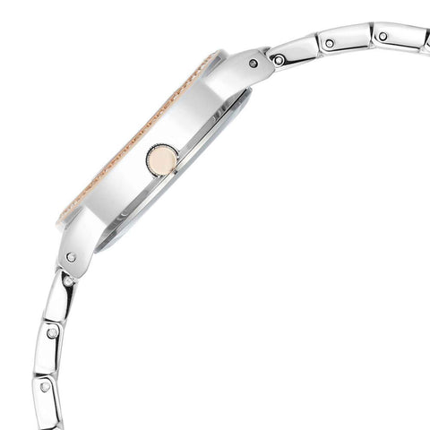 Titan Raga Showstopper Quartz Analog Purple Dial Women’s Watch | Two-Tone Metal Bracelet | 95281KM01