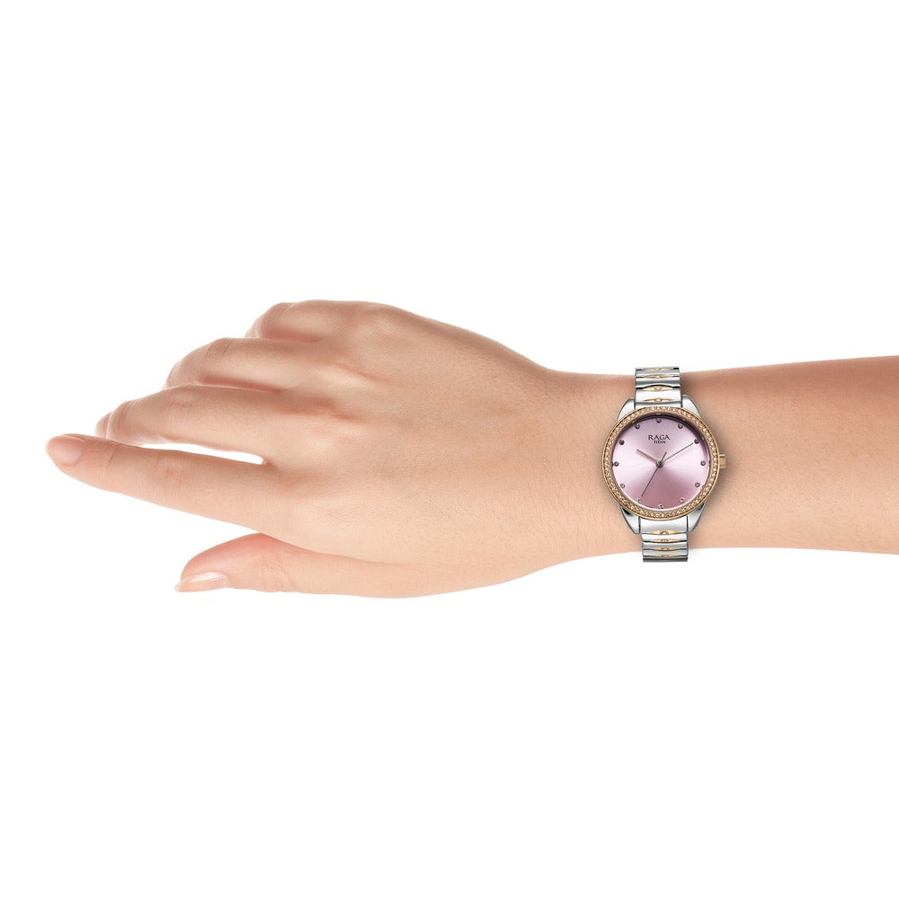 Titan Raga Bella — Purple Metal II, view 6