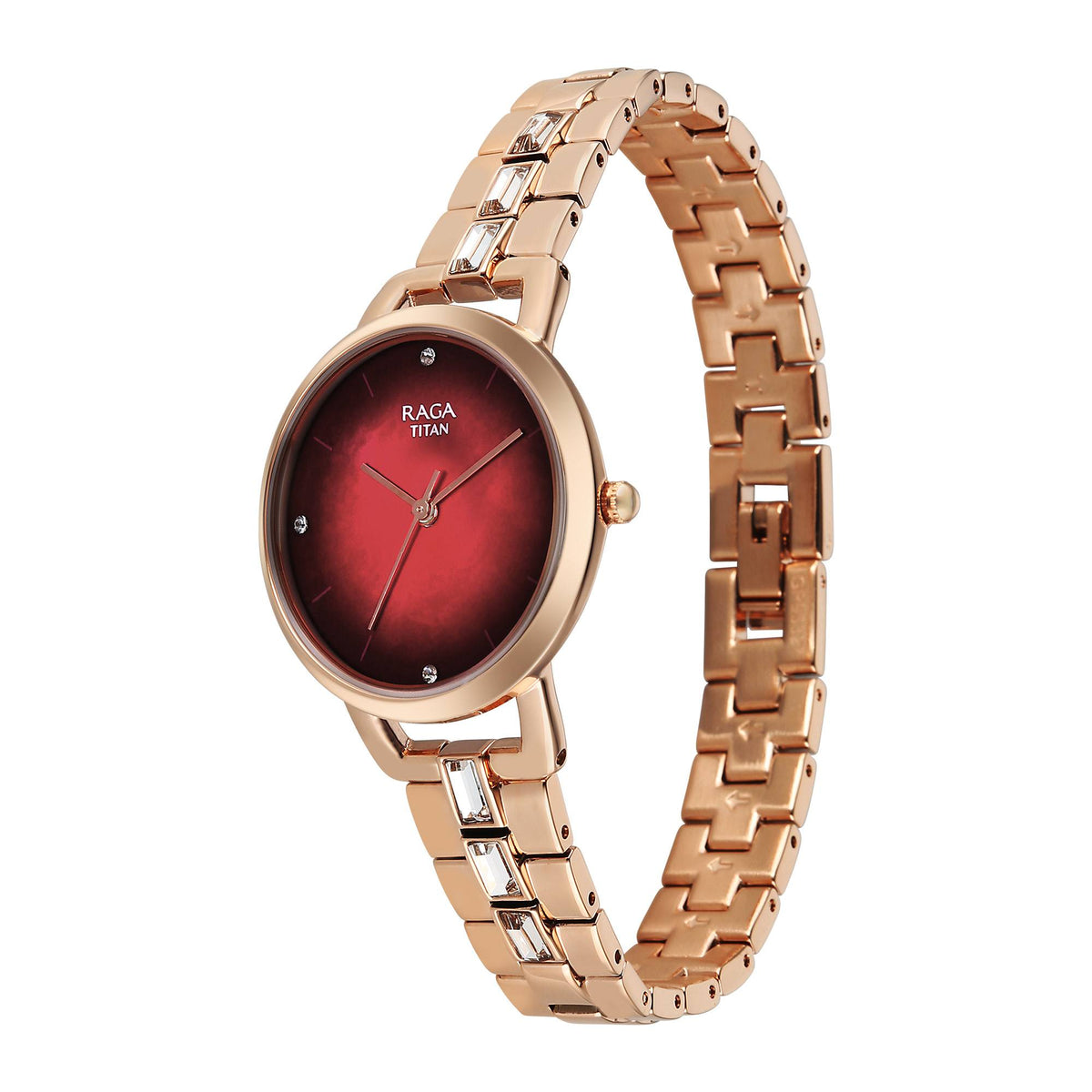 Titan Raga Lumen — Mother of Pearl Metal
