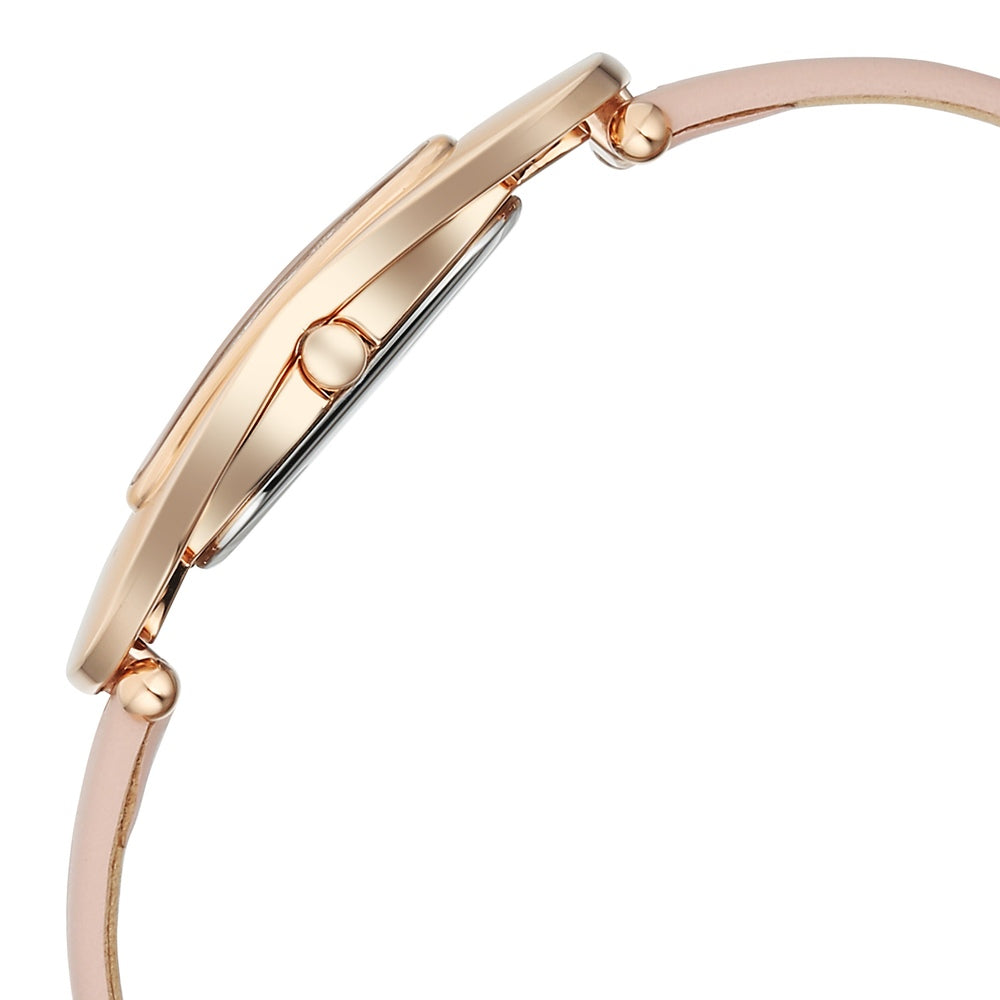 Titan Raga Lumen — Mother of Pearl Leather, view 5