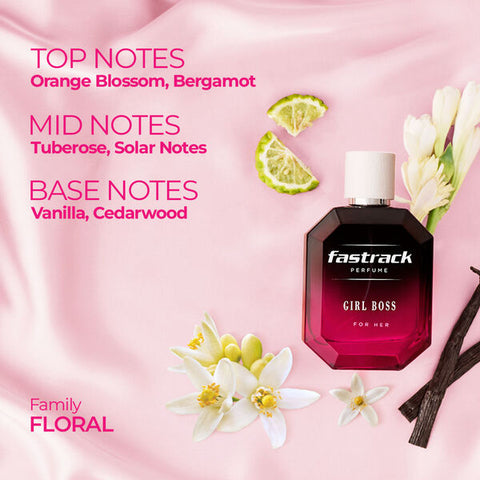 Fastrack Perfume Girl Boss For Her – Eau de Parfum (100ml)