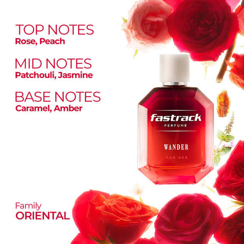 Fastrack Perfume Wander For Her – Eau de Parfum (100ml)